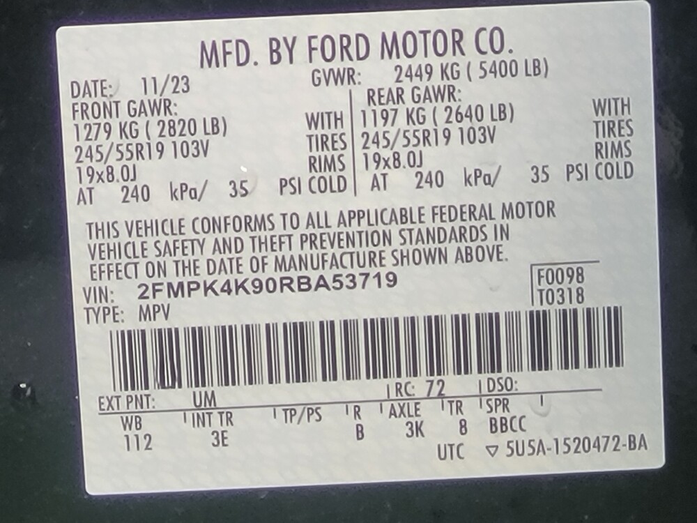 2024 Ford Edge in Bradenton, FL 34207 - 18102589 33