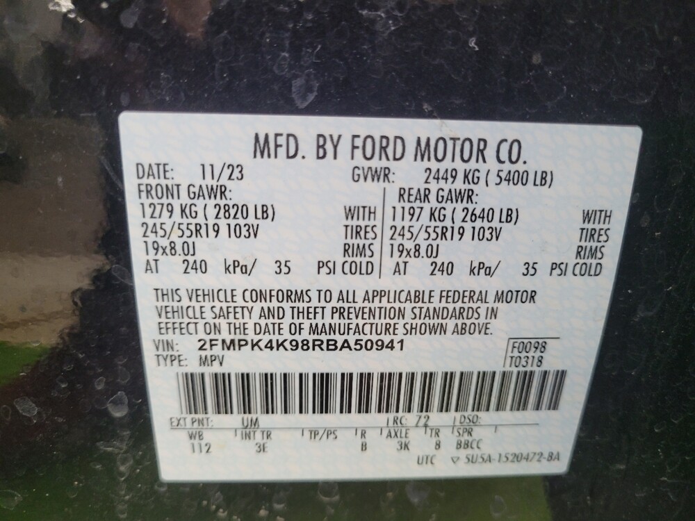 2024 Ford Edge in Tallahassee, FL 32304 - 18102596 33