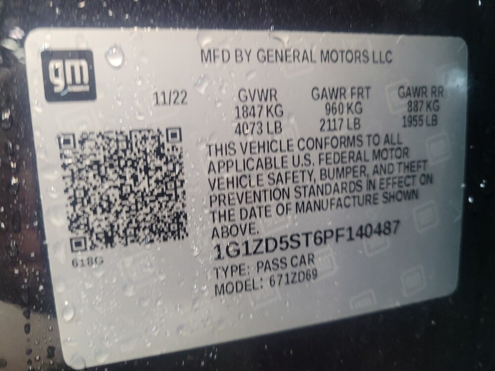 2023 Chevrolet Malibu in Tallahassee, FL 32304 - 18102603 33