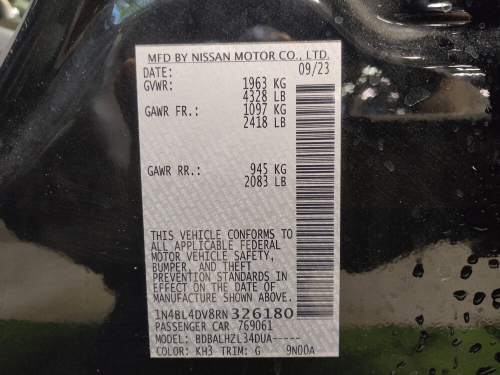 2024 Nissan Altima in Clearwater, FL 33764 - 18102616 33