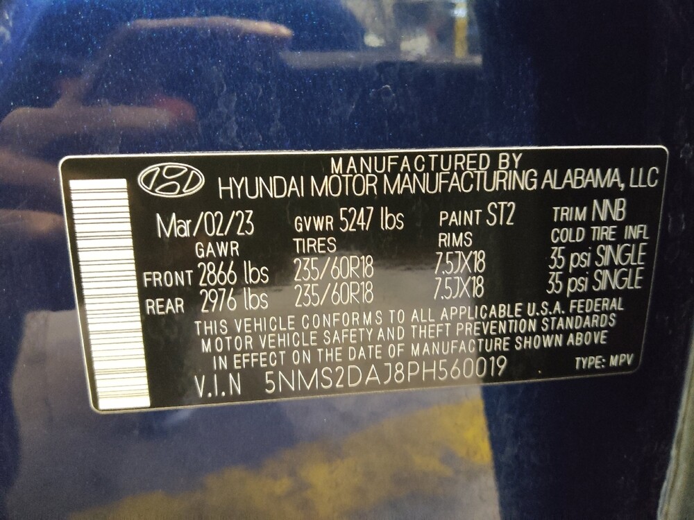 2023 Hyundai Santa Fe in Lakeland, FL 33815 - 18102621 33