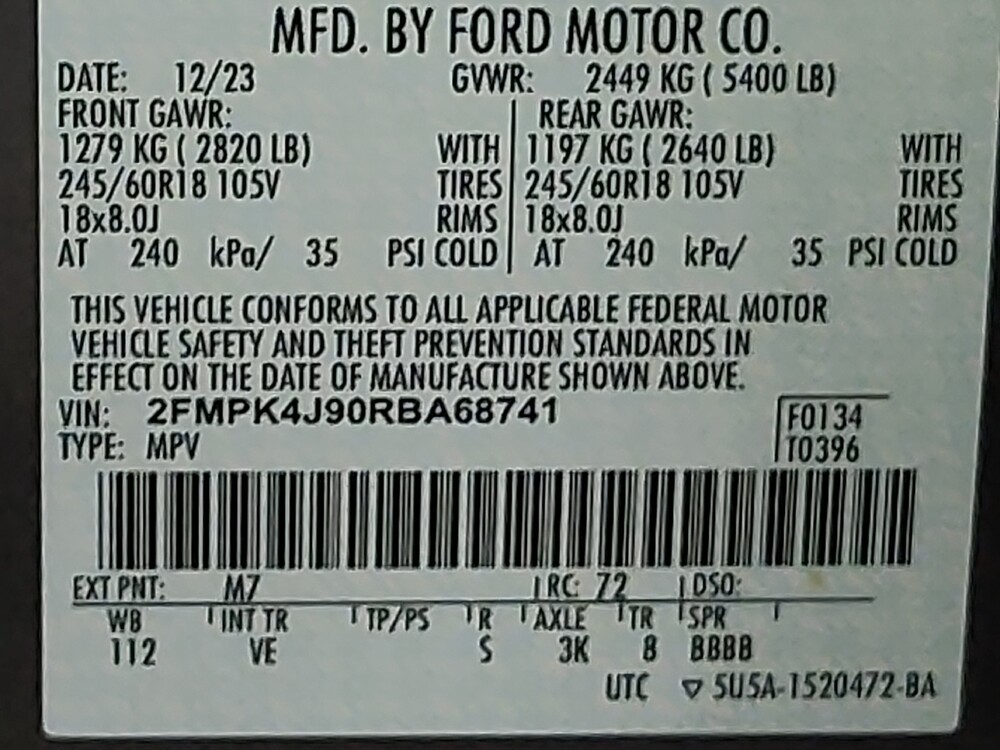 2024 Ford Edge in Ocala, FL 34471 - 18102624 33