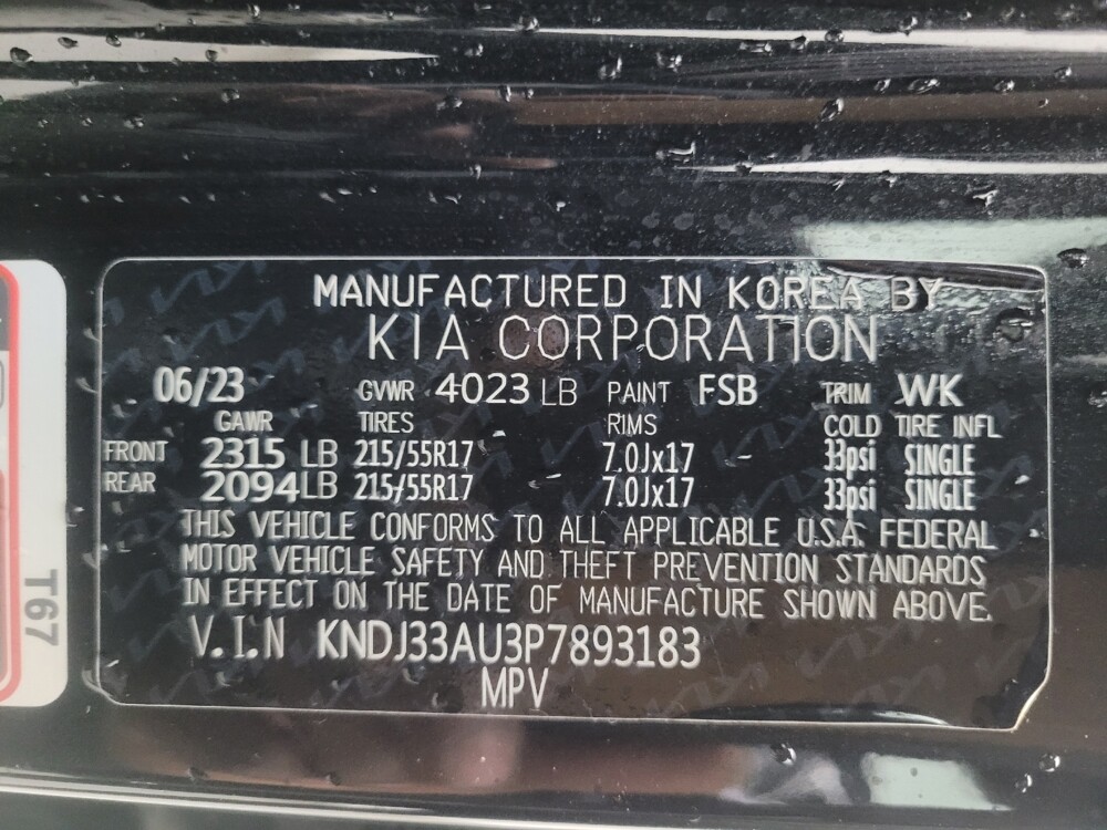 2023 Kia Soul in Tallahassee, FL 32304 - 18102663 33