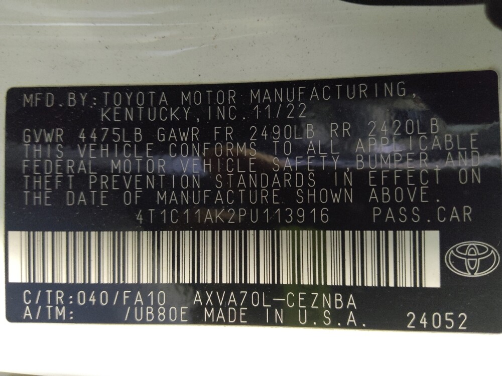 2023 Toyota Camry in Columbus, GA 31909 - 18102665 33