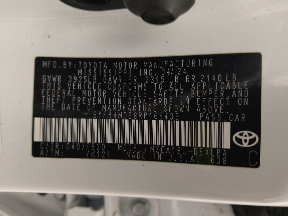 2024 Toyota Corolla in Clearwater, FL 33764 - 18102670 33