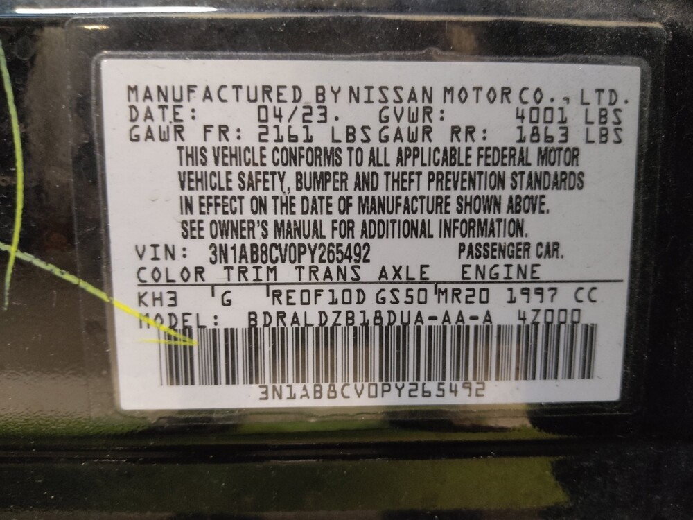 2023 Nissan Sentra in Tallahassee, FL 32304 - 18102675 33