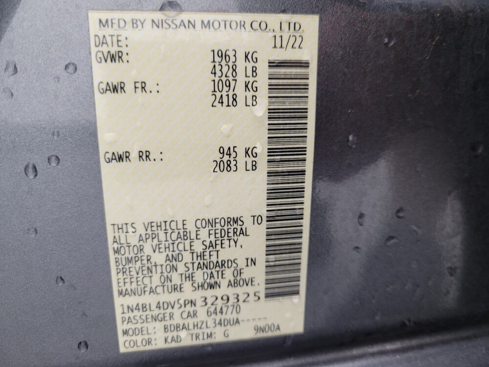 2023 Nissan Altima in Las Vegas, NV 89104 - 18102691 33