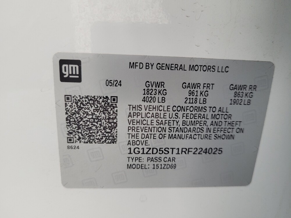 2024 Chevrolet Malibu in Las Vegas, NV 89104 - 18102698 33