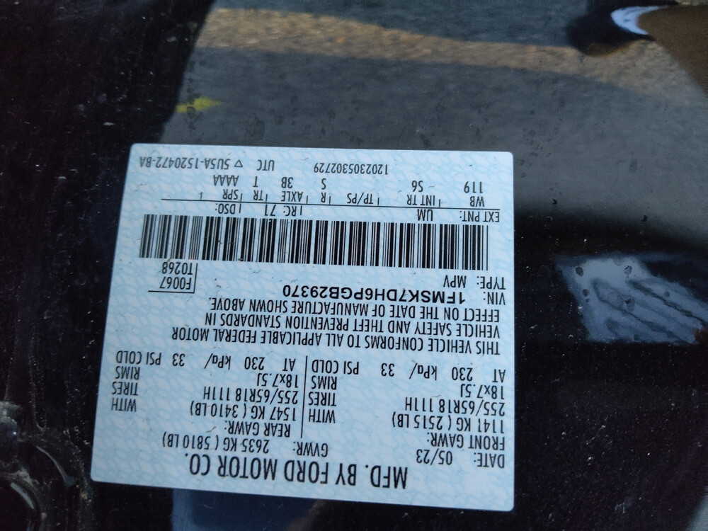 2023 Ford Explorer in Salem, VA 24153 - 18102736 33