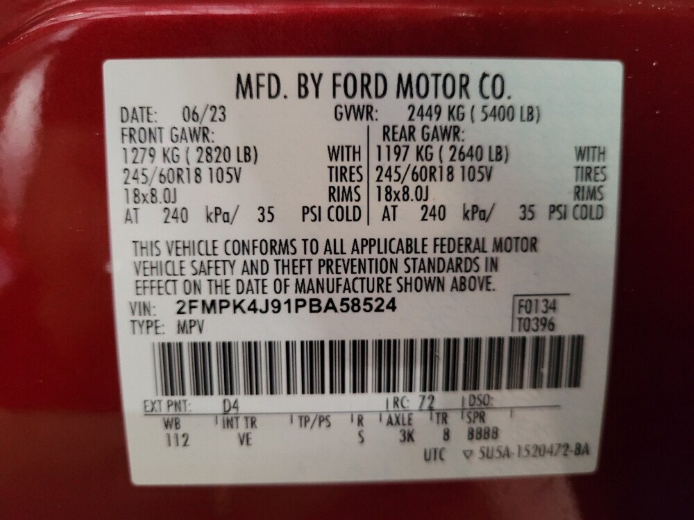 2023 Ford Edge in Gainesville, FL 32609 - 18102740 33