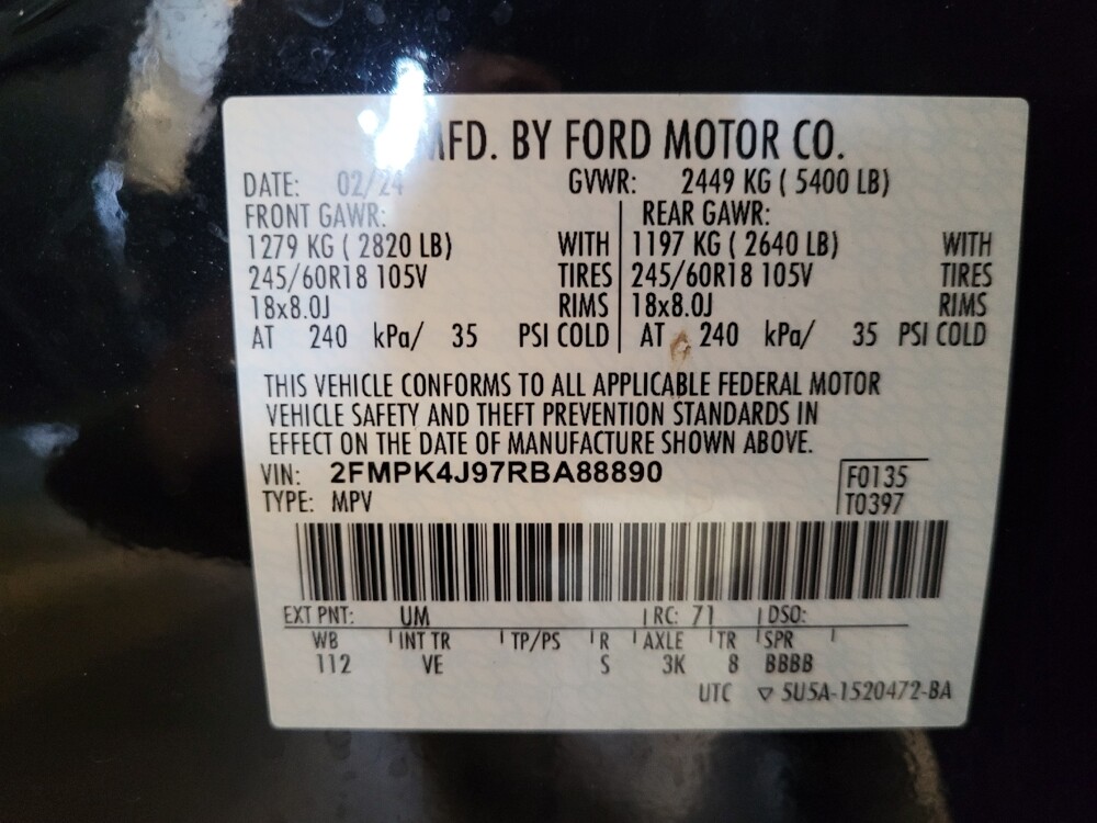 2024 Ford Edge in Columbia, SC 29210 - 18102747 33