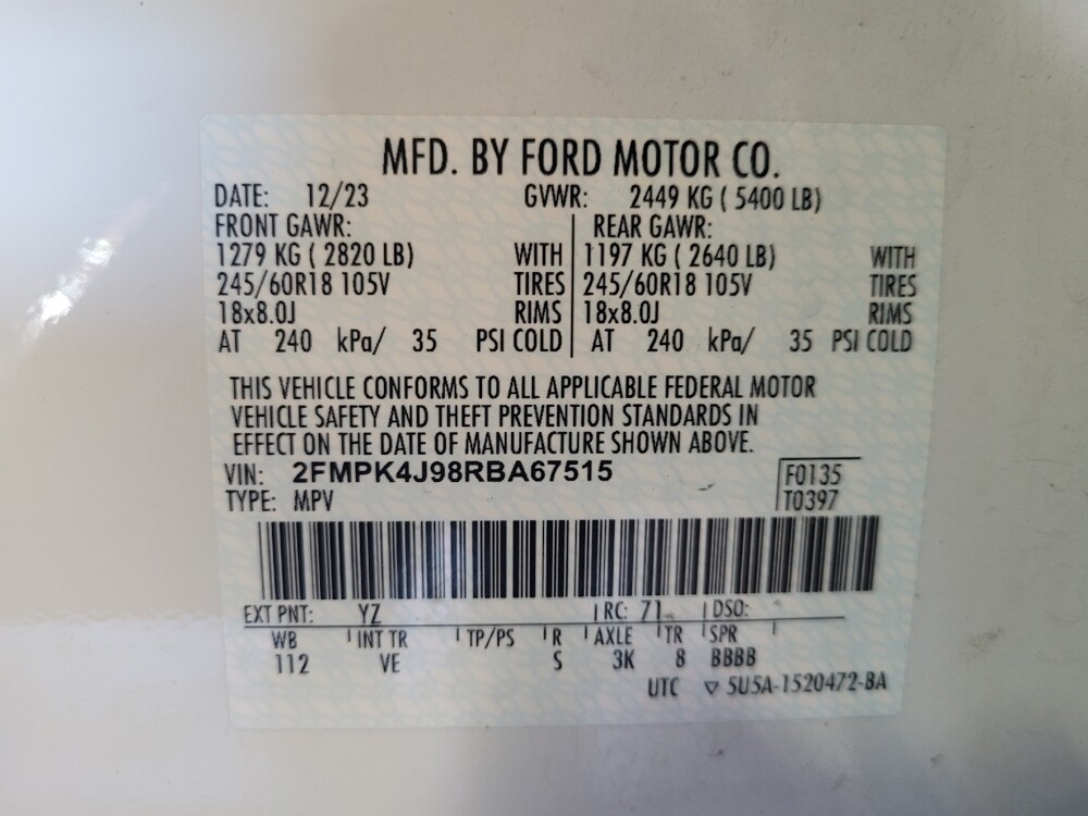 2024 Ford Edge in Columbia, SC 29210 - 18102748 33