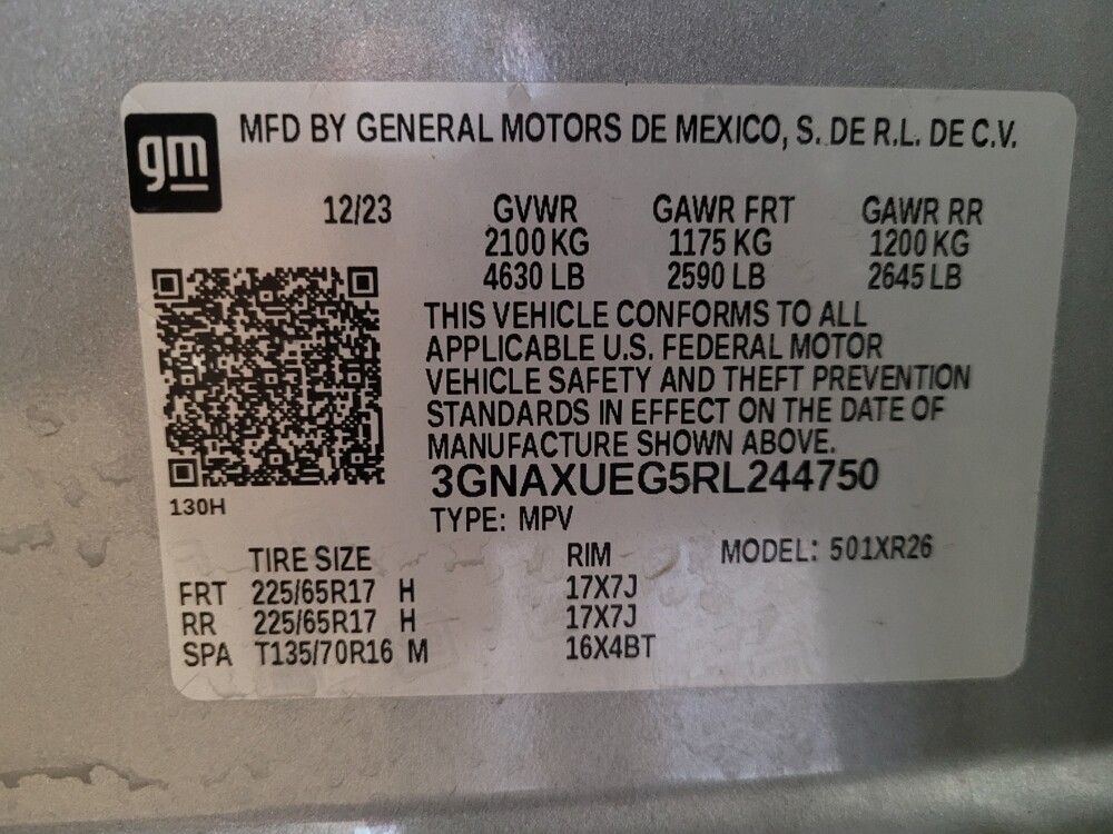 2024 Chevrolet Equinox in Houston, TX 77074 - 18102750 33