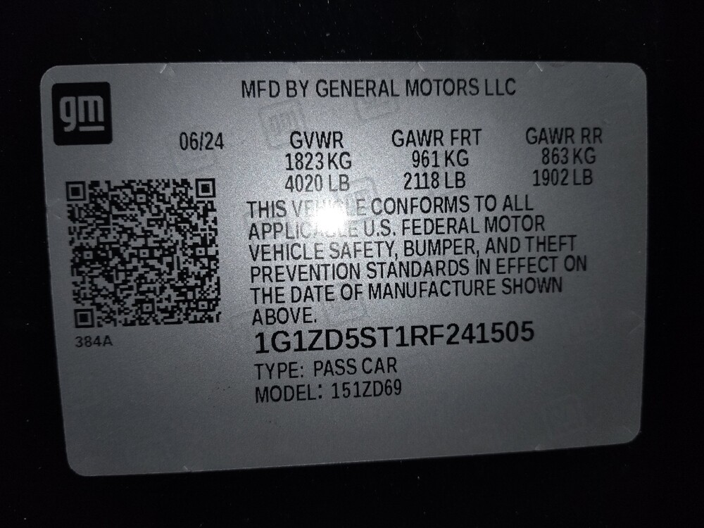 2024 Chevrolet Malibu in Miami, FL 33157 - 18102758 33