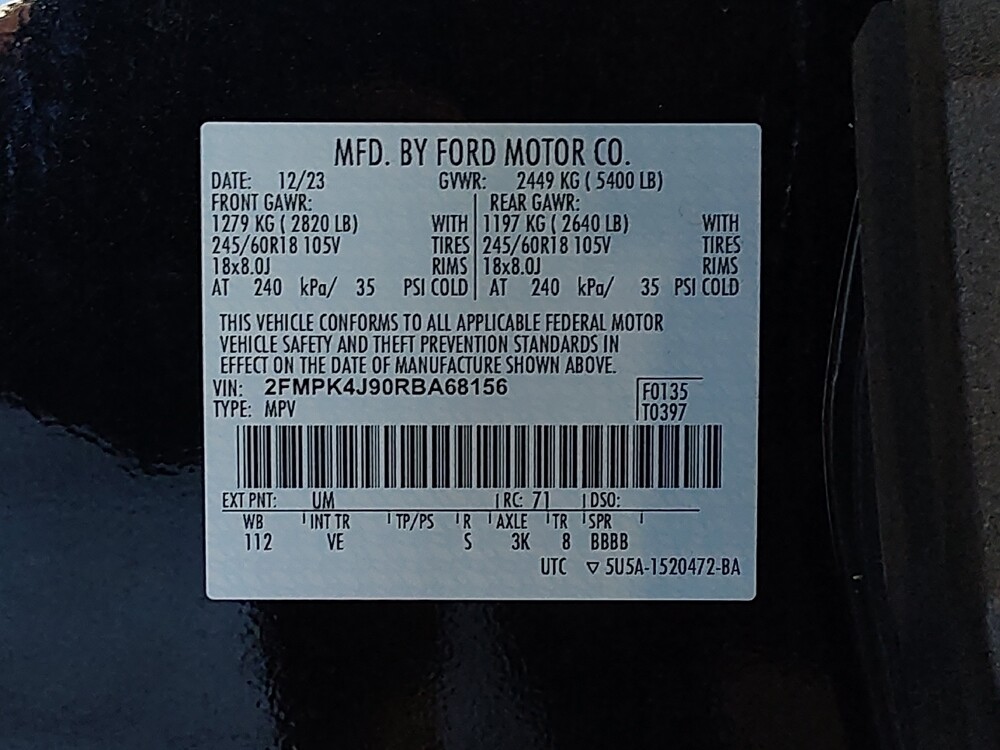 2024 Ford Edge in West Palm Beach, FL 33409 - 18102764 33