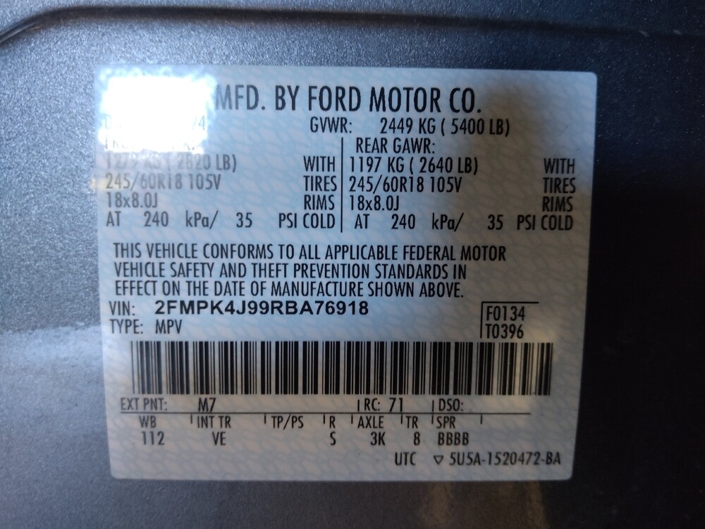 2024 Ford Edge in Gainesville, FL 32609 - 18102772 33