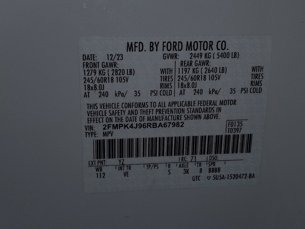 2024 Ford Edge in Gainesville, FL 32609 - 18102777 33