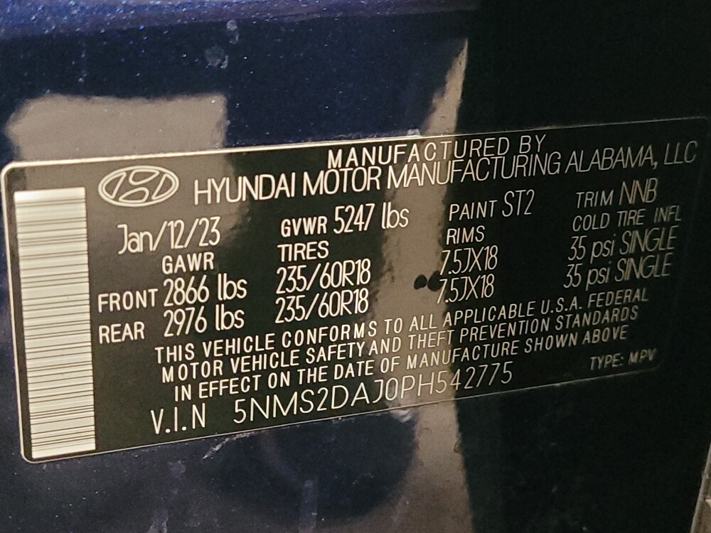 2023 Hyundai Santa Fe in Augusta, GA 30907 - 18102779 33