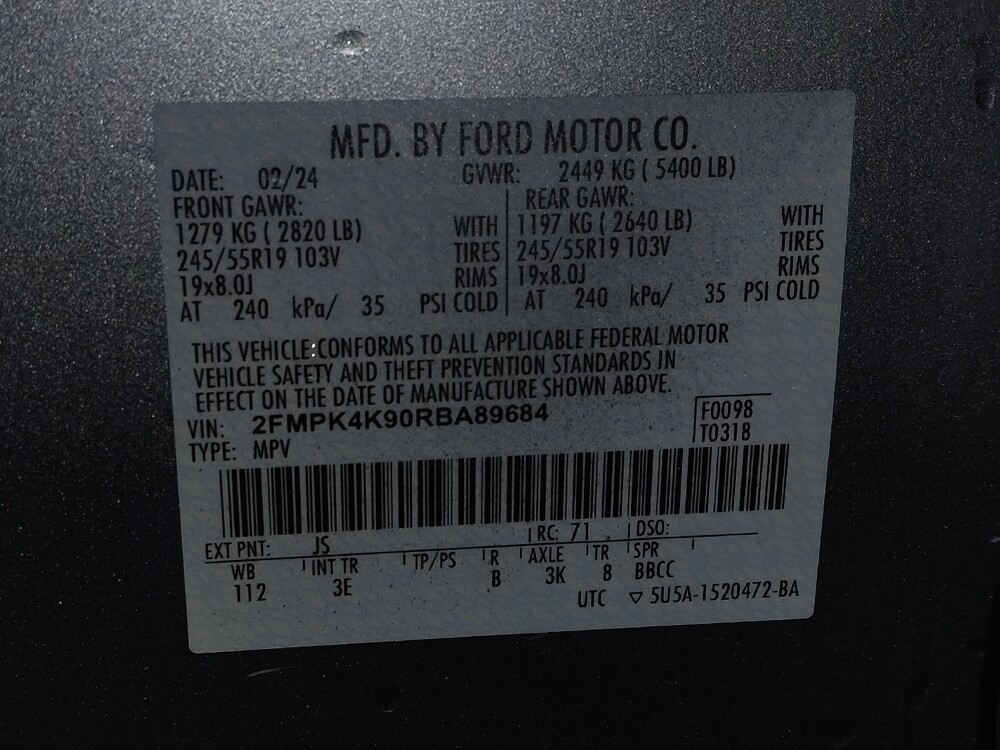 2024 Ford Edge in Savannah, GA 31419 - 18102780 33