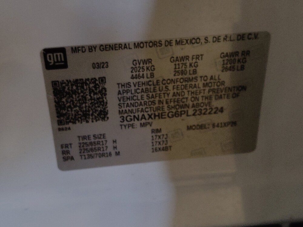 2023 Chevrolet Equinox in Jacksonville, FL 32225 - 18102800 33