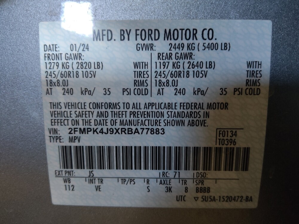 2024 Ford Edge in Savannah, GA 31419 - 18102812 33