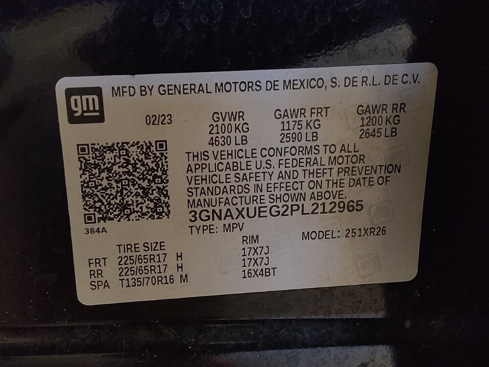 2023 Chevrolet Equinox in Fayetteville, NC 28304 - 18102815 33