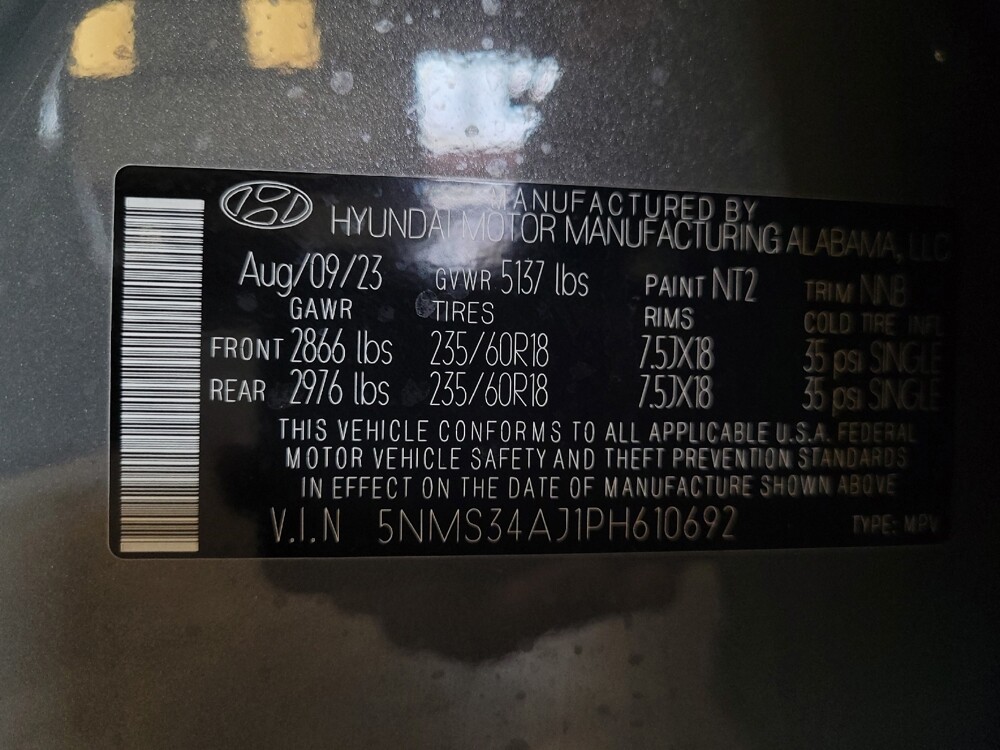 2023 Hyundai Santa Fe in West Palm Beach, FL 33409 - 18102816 33