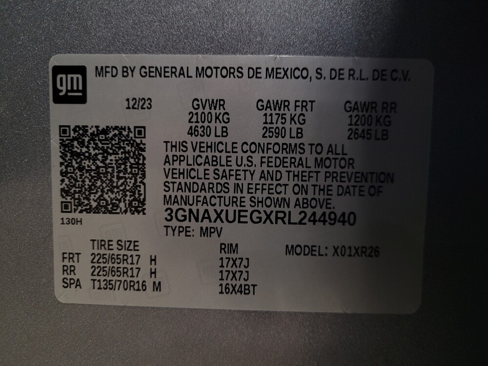 2024 Chevrolet Equinox in West Palm Beach, FL 33409 - 18102818 33