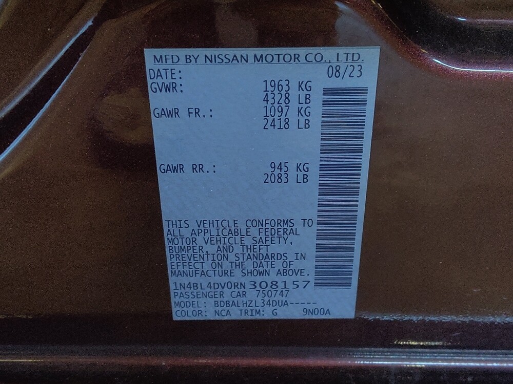 2024 Nissan Altima in Augusta, GA 30907 - 18102822 33