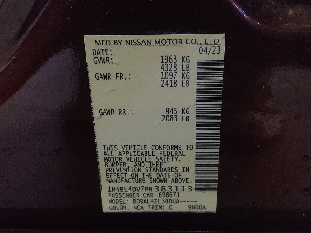 2023 Nissan Altima in Savannah, GA 31419 - 18102830 33