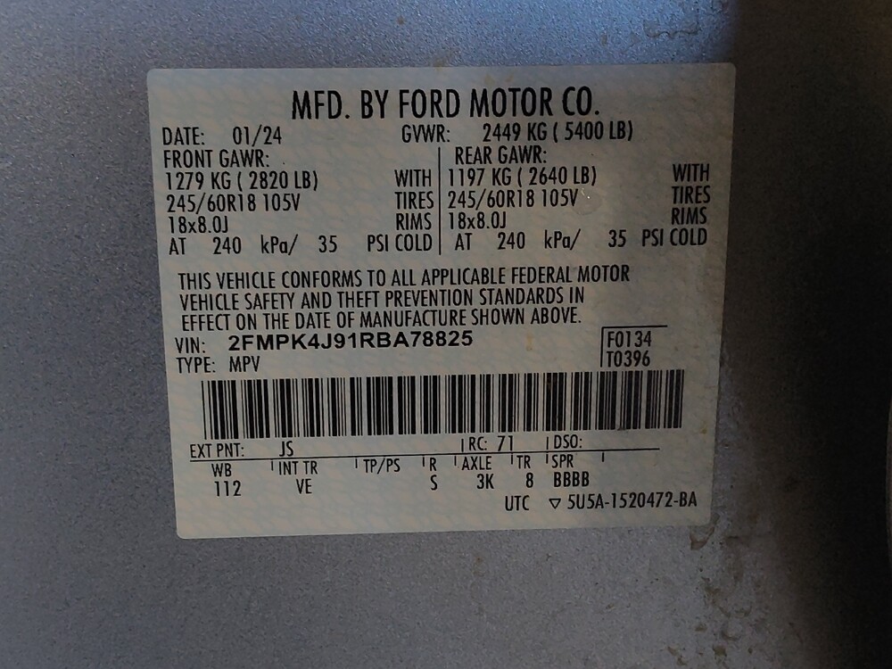 2024 Ford Edge in Gainesville, FL 32609 - 18102832 33