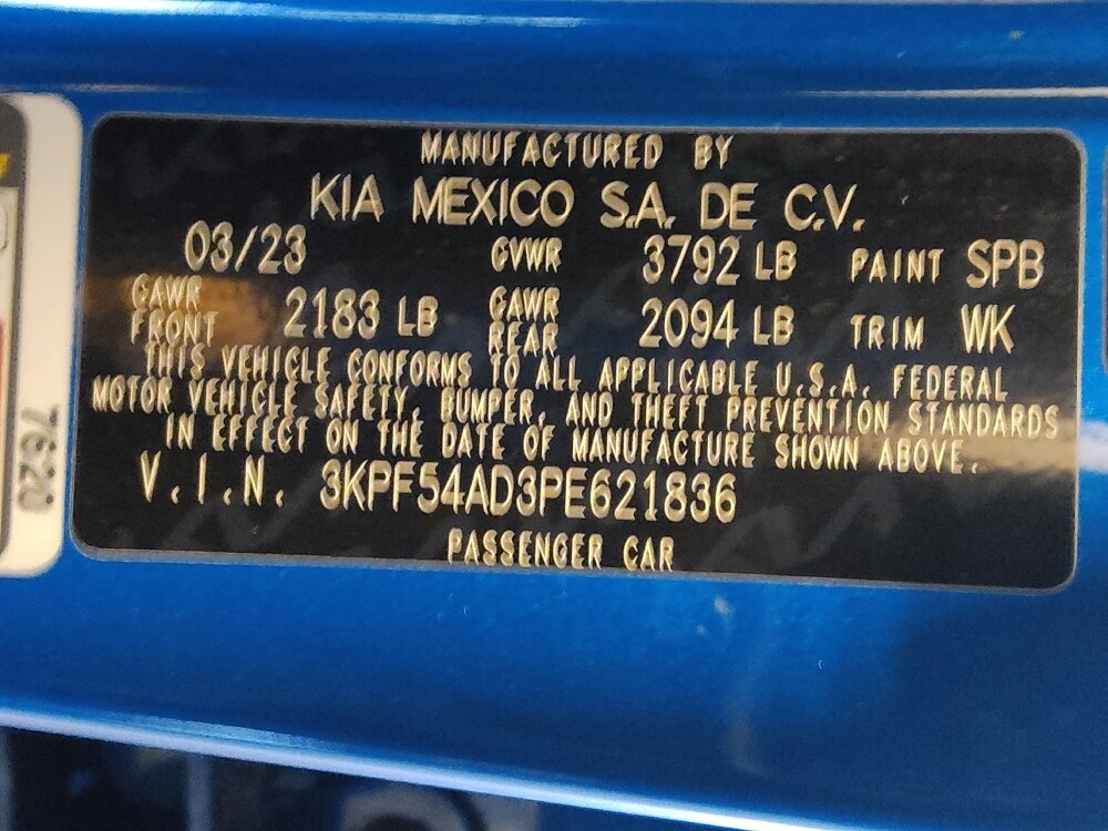 2023 Kia Forte in Jacksonville, FL 32225 - 18102838 33