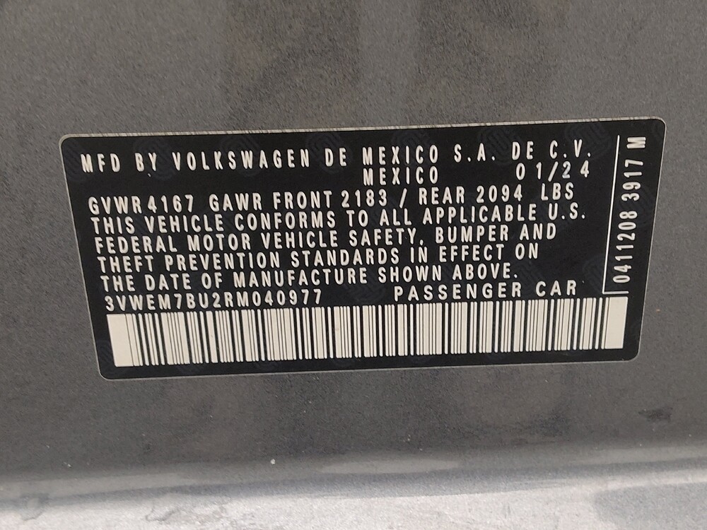 2024 Volkswagen Jetta in Jacksonville, FL 32225 - 18102848 33