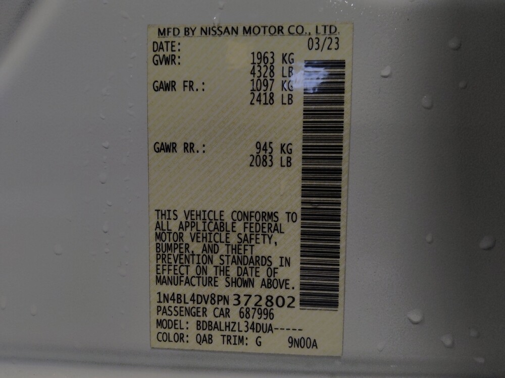 2023 Nissan Altima in Jacksonville, FL 32210 - 18102852 33