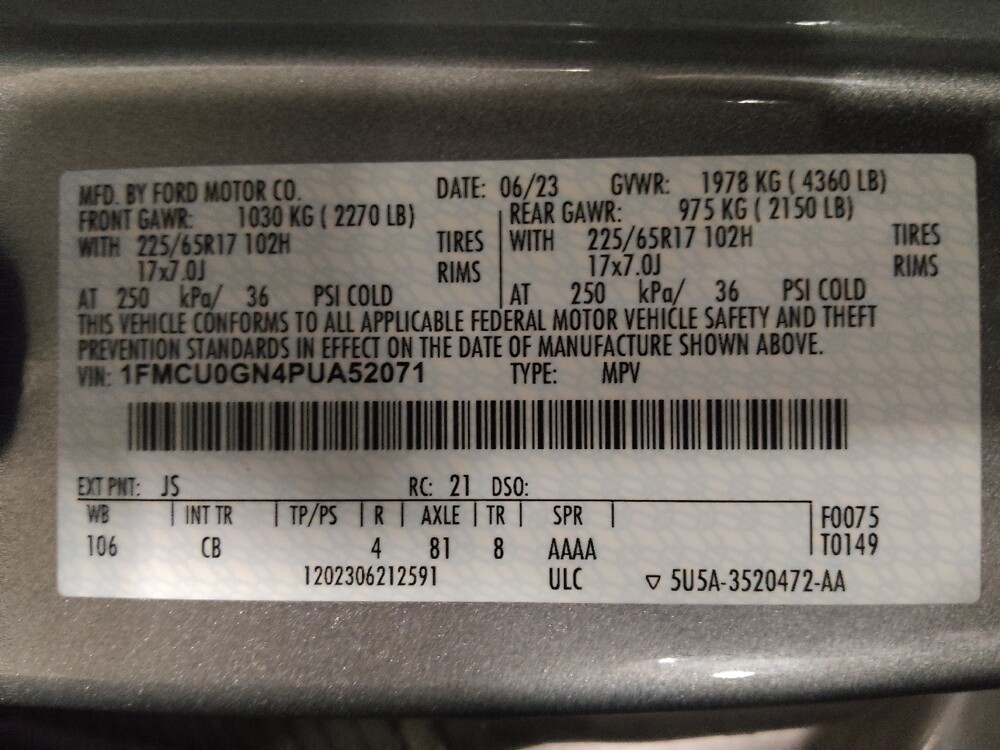 2023 Ford Escape in Kissimmee, FL 34744 - 18102877 33