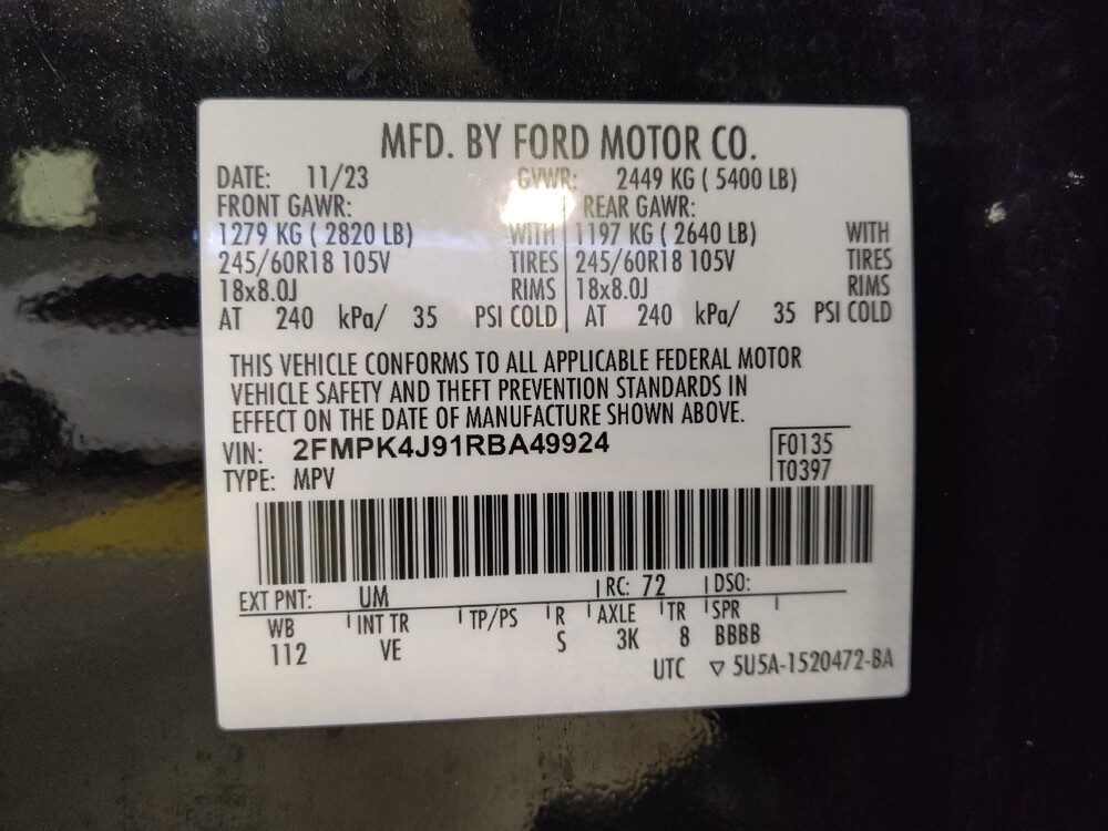 2024 Ford Edge in Kissimmee, FL 34744 - 18102899 33