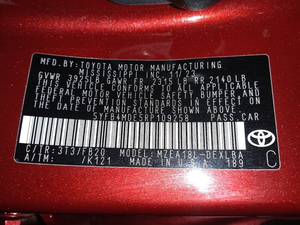 2024 Toyota Corolla in Kissimmee, FL 34744 - 18102906 33