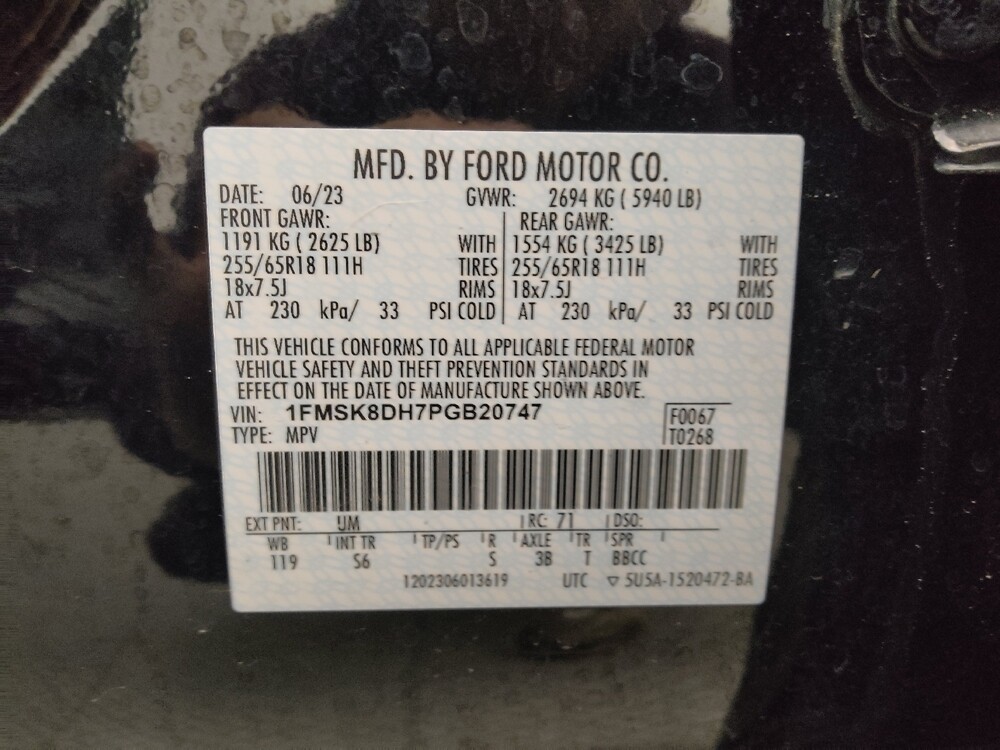 2023 Ford Explorer in Augusta, GA 30907 - 18102909 33