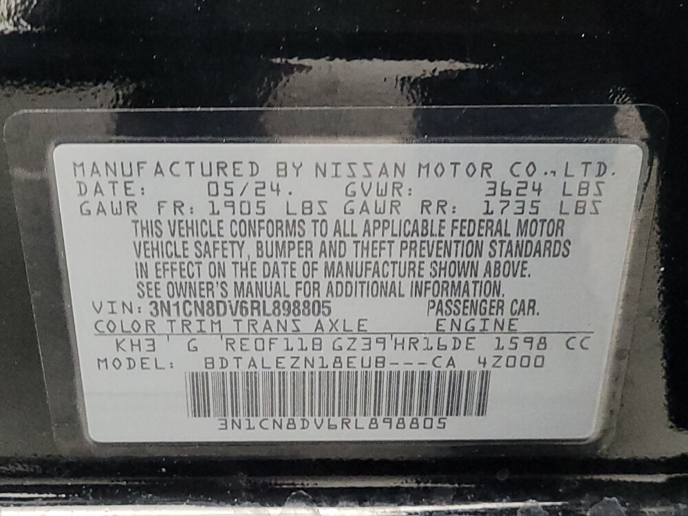 2024 Nissan Versa in Hialeah, FL 33014 - 18102921 33