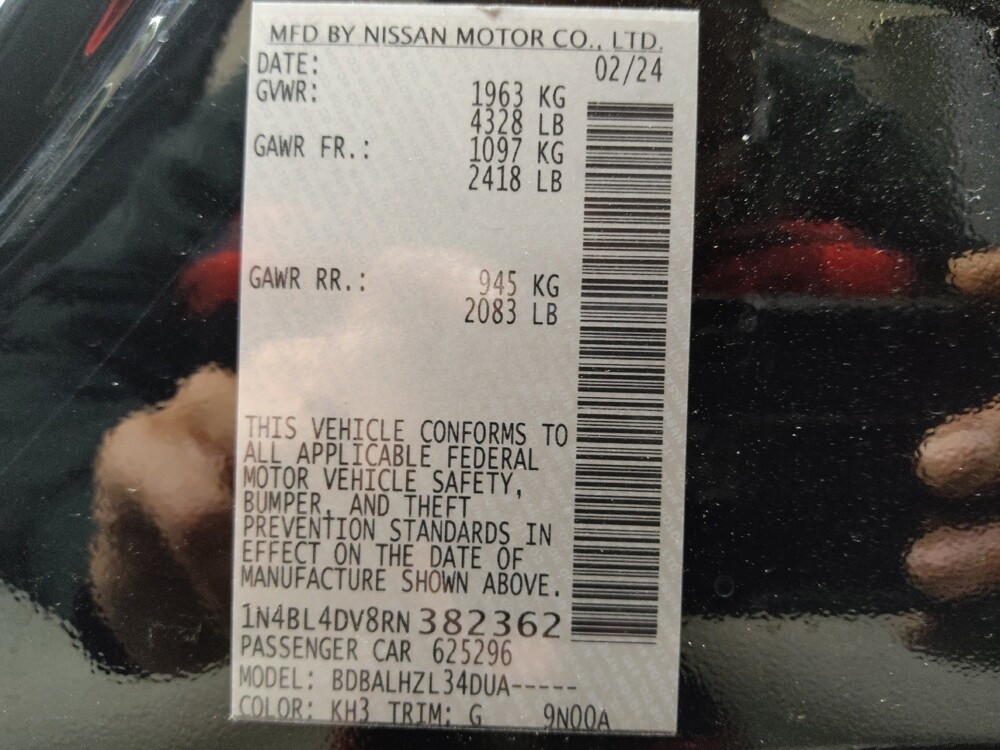 2024 Nissan Altima in Charlotte, NC 28273 - 18102952 33