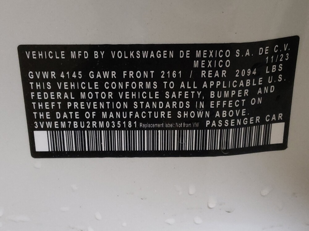 2024 Volkswagen Jetta in Gastonia, NC 28056 - 18102984 33