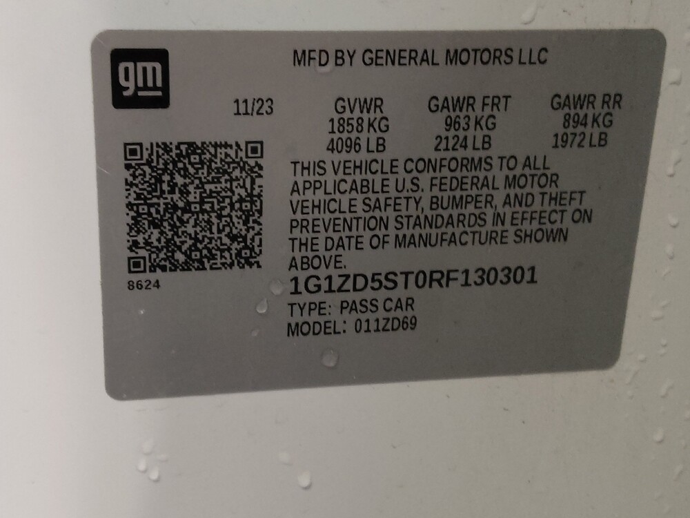 2024 Chevrolet Malibu in Raleigh, NC 27604 - 18102986 33