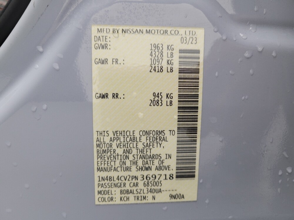 2023 Nissan Altima in Charlotte, NC 28273 - 18102993 33