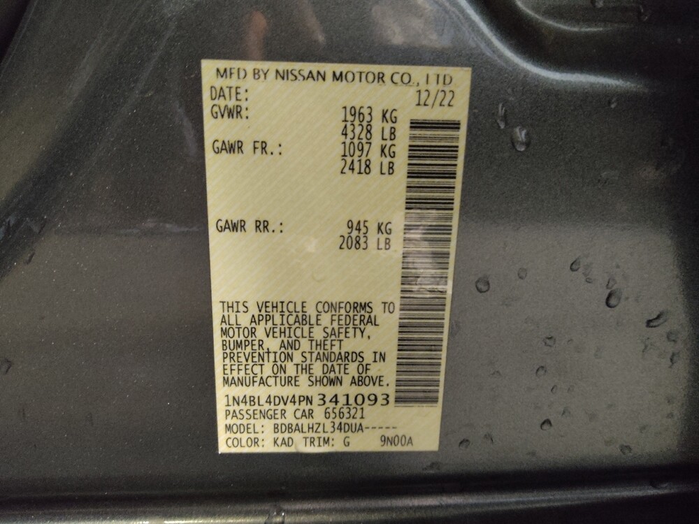 2023 Nissan Altima in Charlotte, NC 28273 - 18102999 33