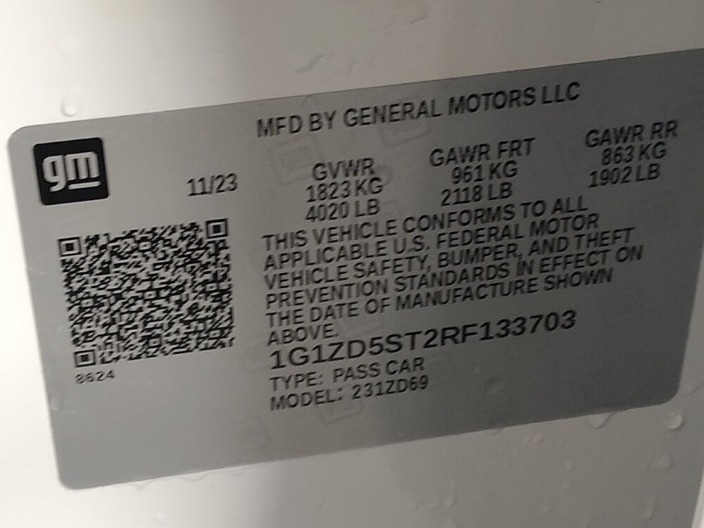 2024 Chevrolet Malibu in Charlotte, NC 28273 - 18103039 33