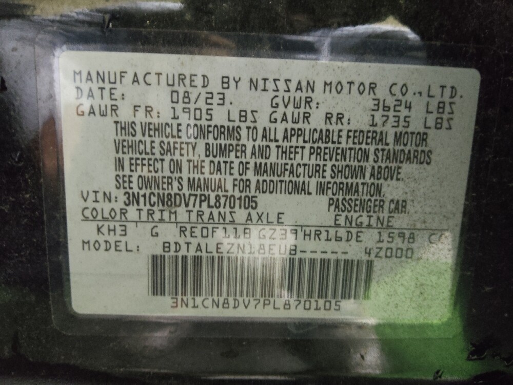 2023 Nissan Versa in Columbia, SC 29210 - 18103059 33