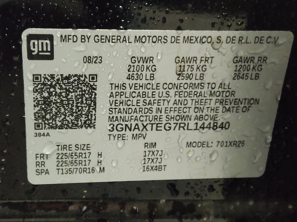 2024 Chevrolet Equinox in Gastonia, NC 28056 - 18103074 33