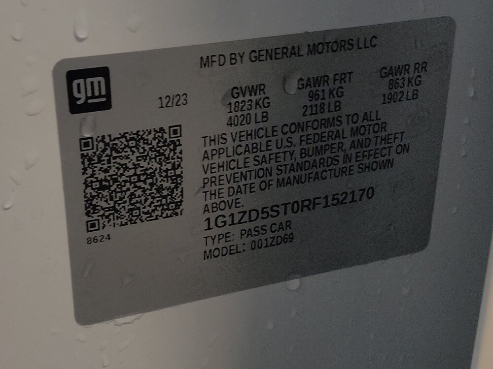 2024 Chevrolet Malibu in Fayetteville, NC 28304 - 18103078 33