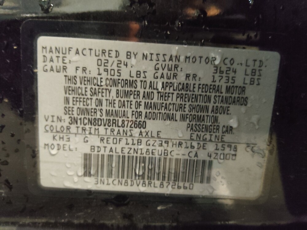 2024 Nissan Versa in Charlotte, NC 28213 - 18103099 33