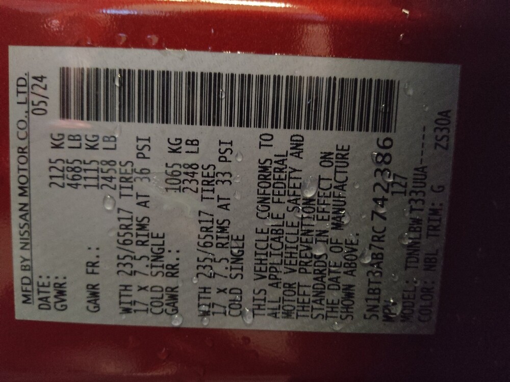 2024 Nissan Rogue in Gastonia, NC 28056 - 18103107 33